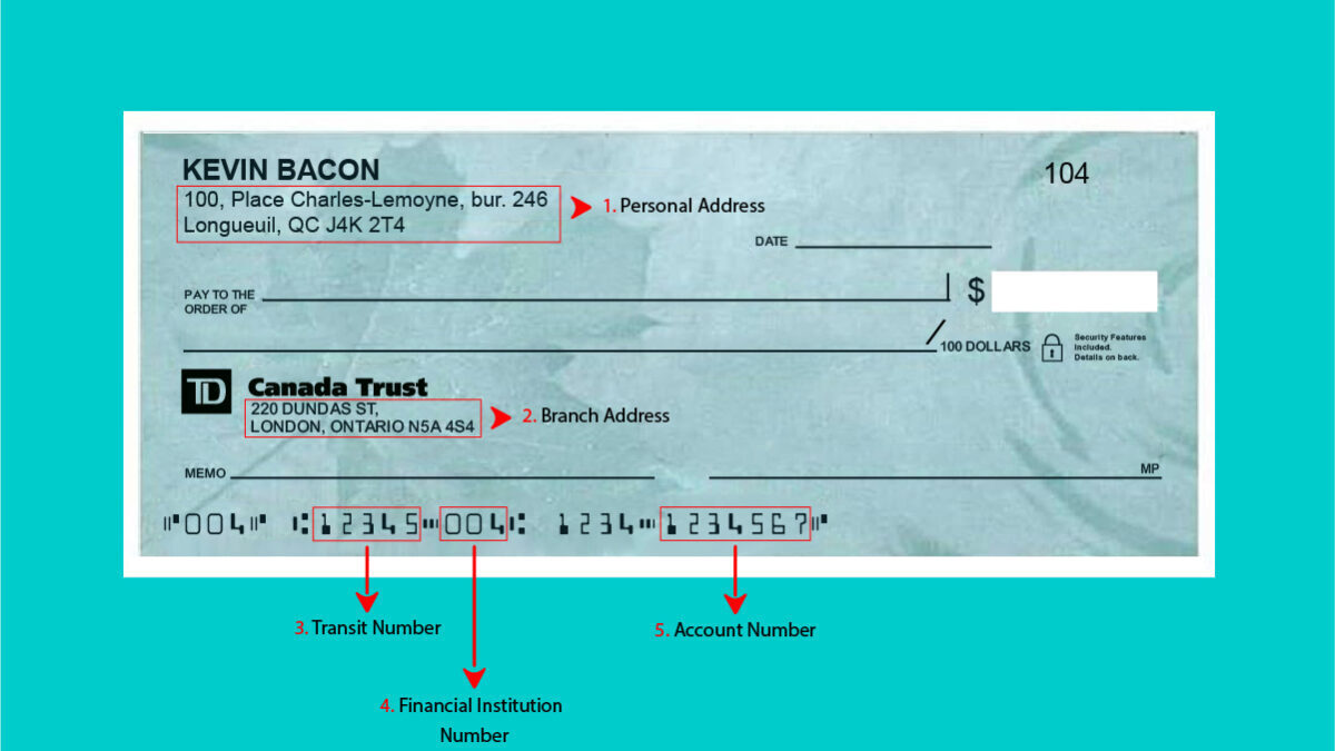 Sample Cheque